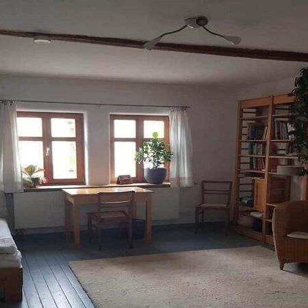 Aeltestes Haus In Quentel - Ferienwohnung 2 Mit Dachterrasse Hessisch Lichtenau Luaran gambar