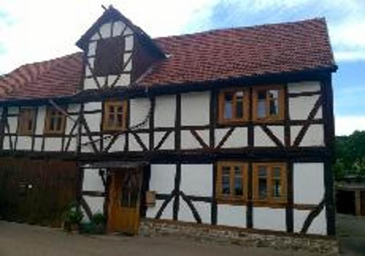 Aeltestes Haus In Quentel - Ferienwohnung 2 Mit Dachterrasse Hessisch Lichtenau Luaran gambar